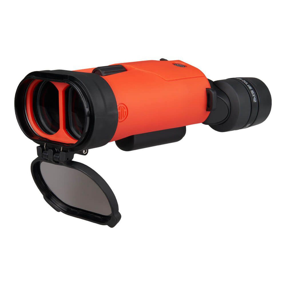 SIG SAUER ZULU6 HDX Stabilized Marine Binoculars, 16x42mm, Orange