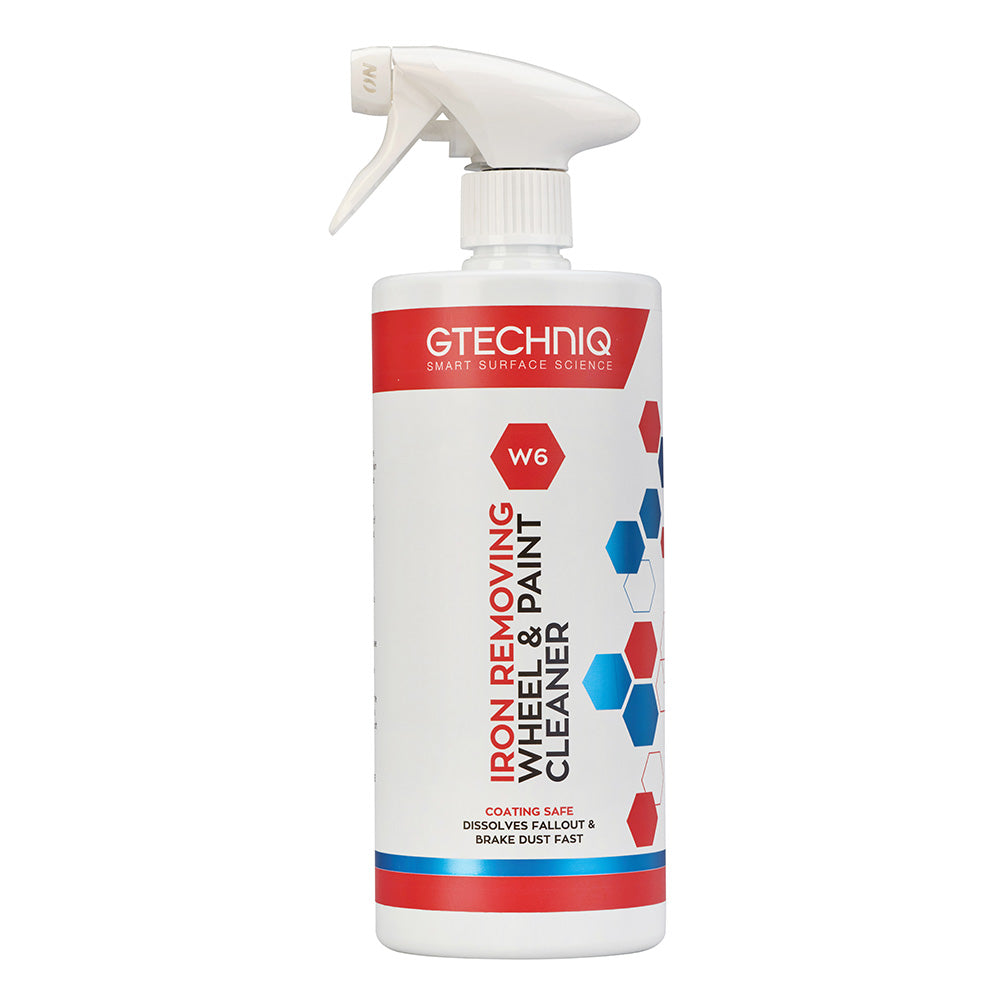 Gtechniq Auto W6 Iron Removing Wheel & Paint Cleaner, 1 Liter