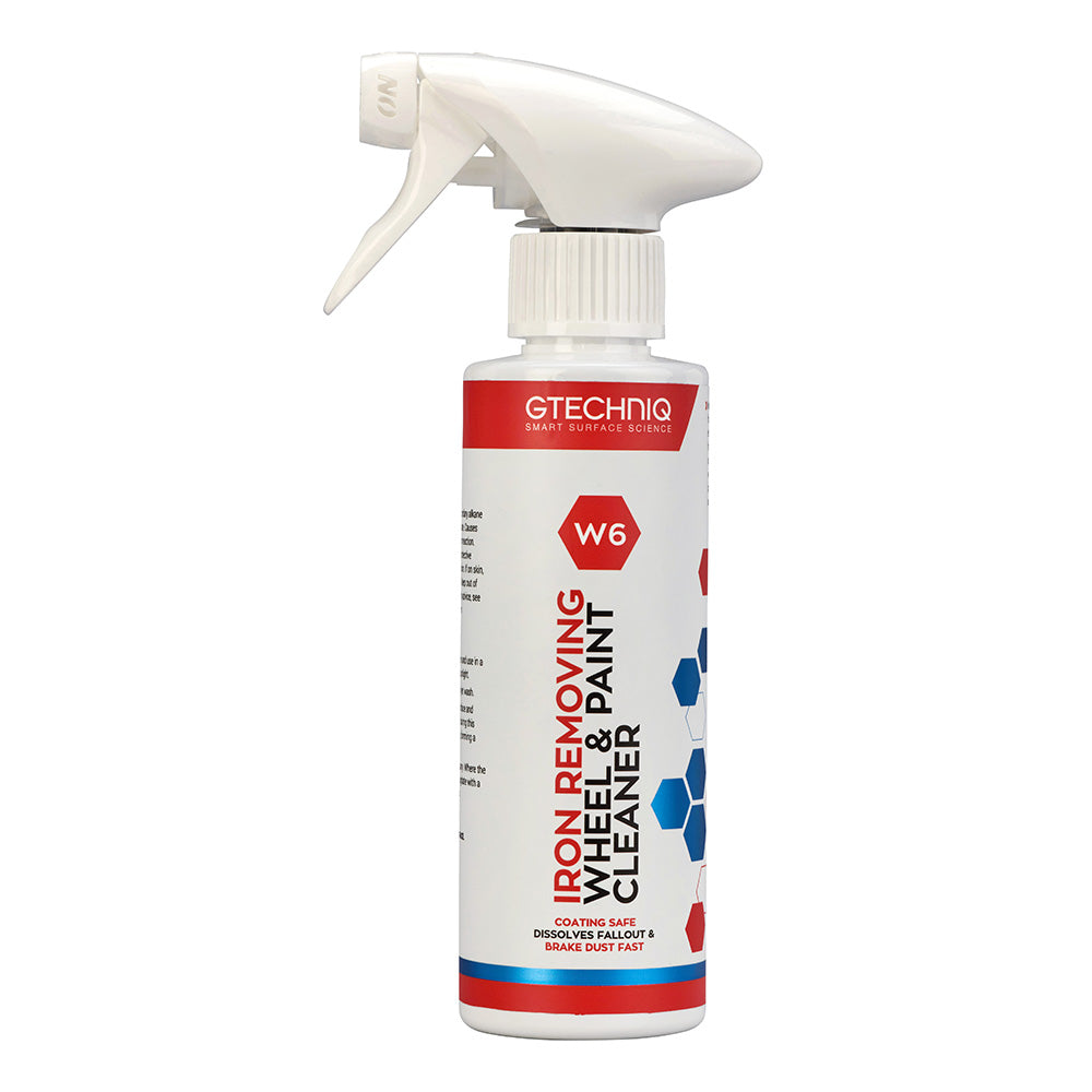 Gtechniq Auto W6 Iron Removing Wheel & Paint Cleaner, 250 ml