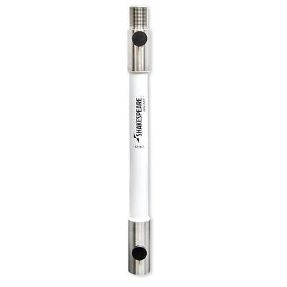 Shakespeare Galaxy 5228-1 Heavy-Duty Extension Mast, 1 ft – White Fiberglass