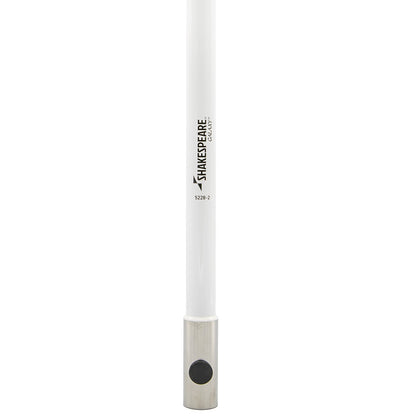 Shakespeare Galaxy 2' Extension Mast, 1"-14 Thread, White Fiberglass