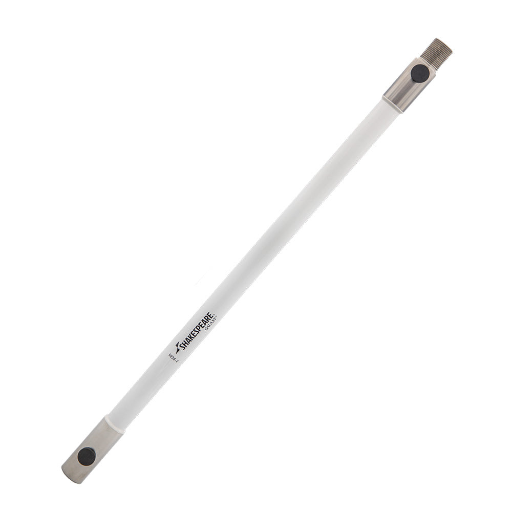 Shakespeare Galaxy 2' Extension Mast, 1"-14 Thread, White Fiberglass