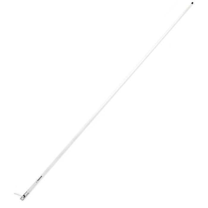 Shakespeare 5120 Centennial 8 ft. AM/FM Marine Antenna, White Fiberglass