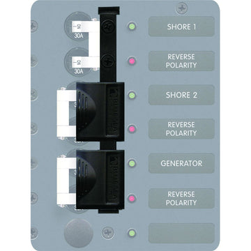 Blue Sea Systems AC A-Series Circuit Breaker Lockout Slide, 3-Position