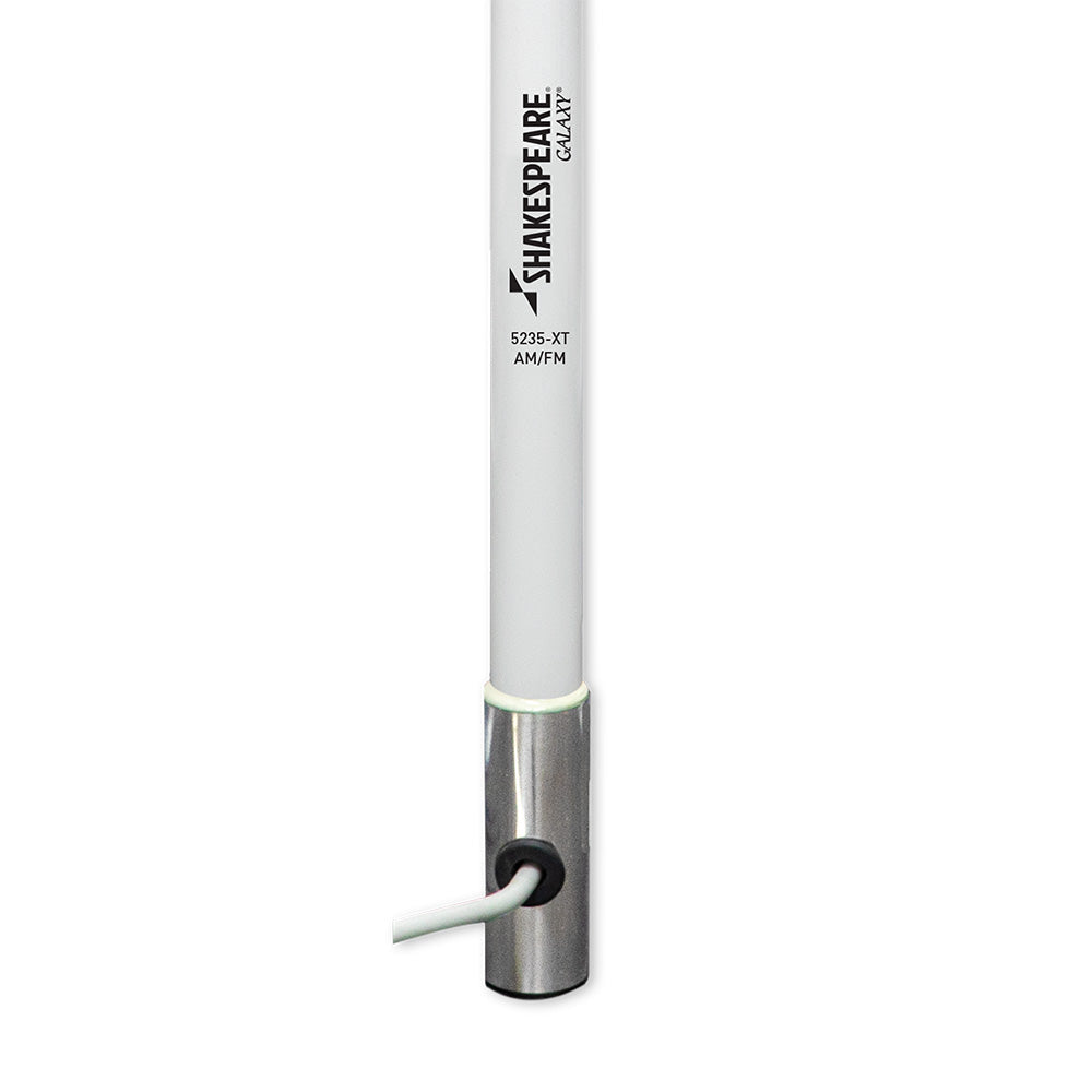 Shakespeare 5235-XT Galaxy AM/FM Antenna, 8ft, Fiberglass