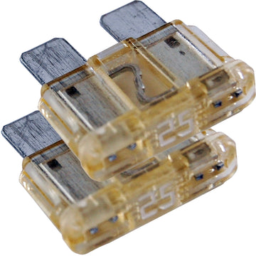 Blue Sea Systems ATO/ATC Fuse, 25 Amp, 2-Pack