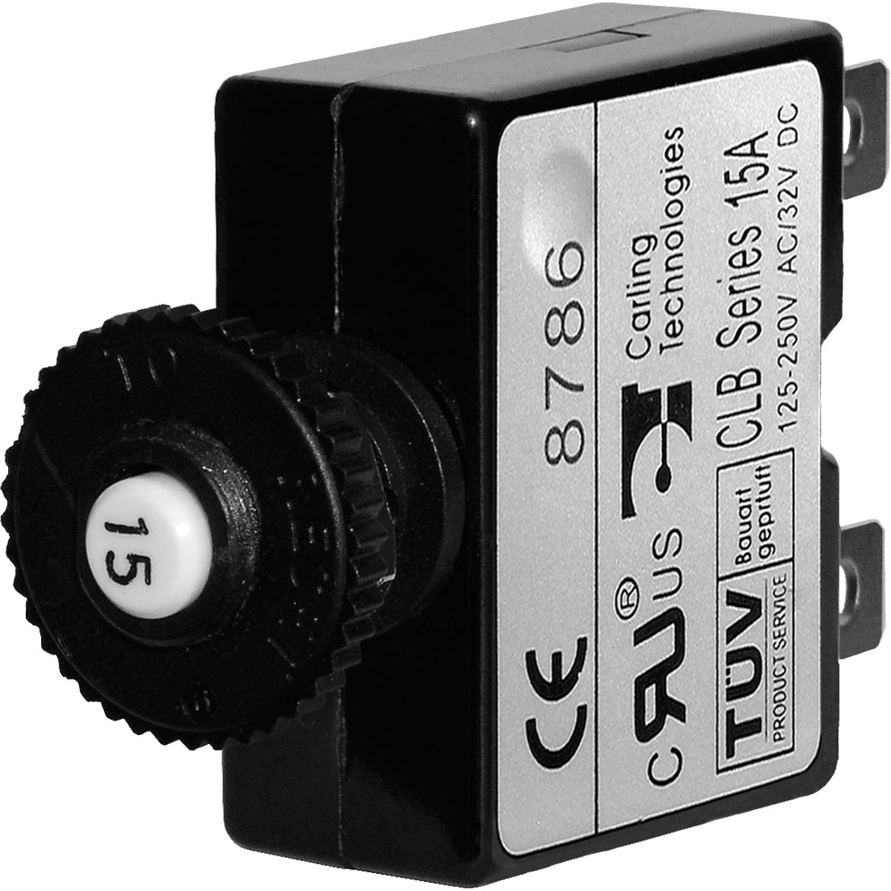 Blue Sea Systems 15A Circuit Breaker – Ignition Protected