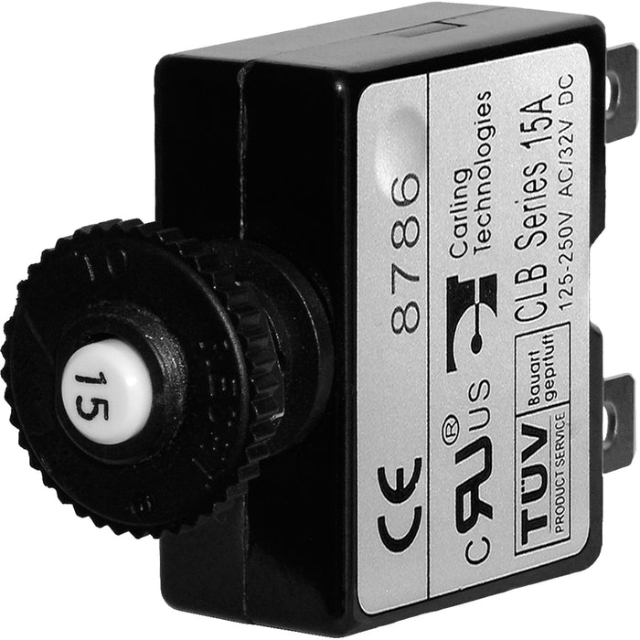 Blue Sea Systems 15A Circuit Breaker – Ignition Protected
