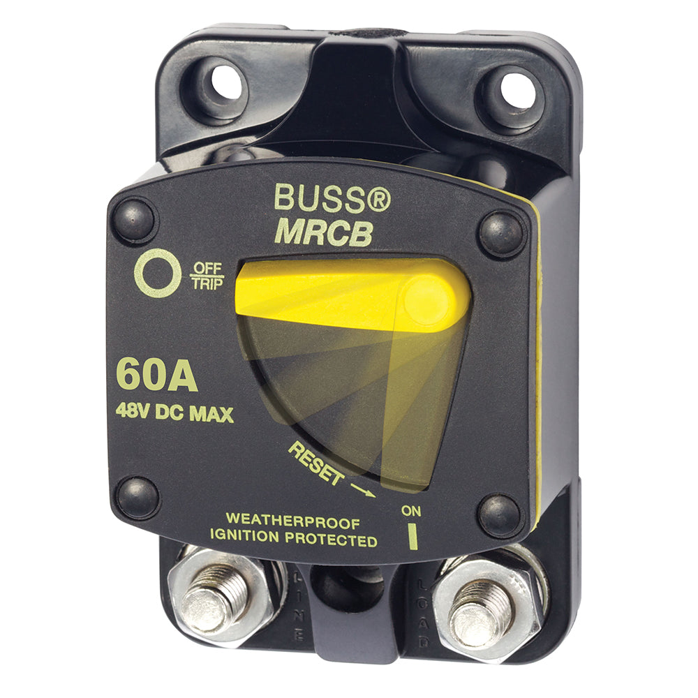 Blue Sea Systems 187 Series Thermal Circuit Breaker, 60 Amp