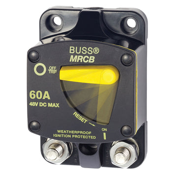 Blue Sea Systems 187 Series Thermal Circuit Breaker, 60 Amp