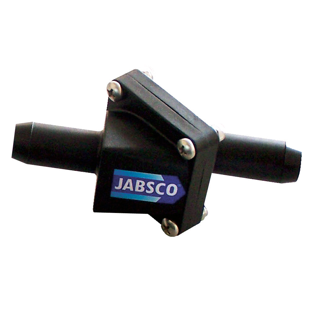 Jabsco In-Line Non-Return Valve, 3/4" (19mm) Hose, Corrosion Resistant