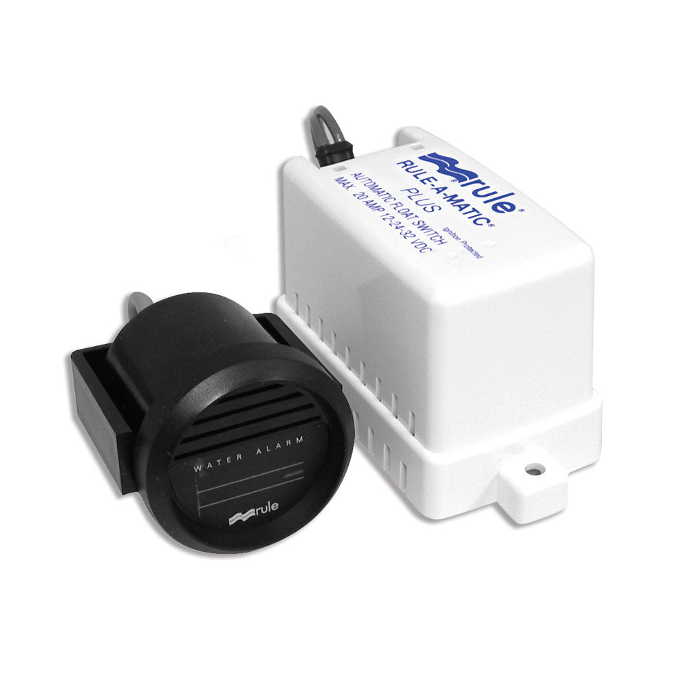 Rule 33ALA Hi-Water Bilge Alarm, 12V DC with 85dB Audible Alert
