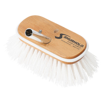 Shurhold 6 in. Stiff Polypropylene Bristle Deck Brush, Part 950