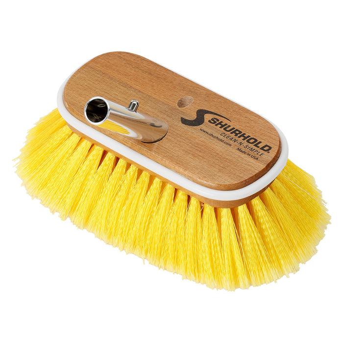 Shurhold 960 6 in. Soft Polystyrene-Bristle Deck Brush