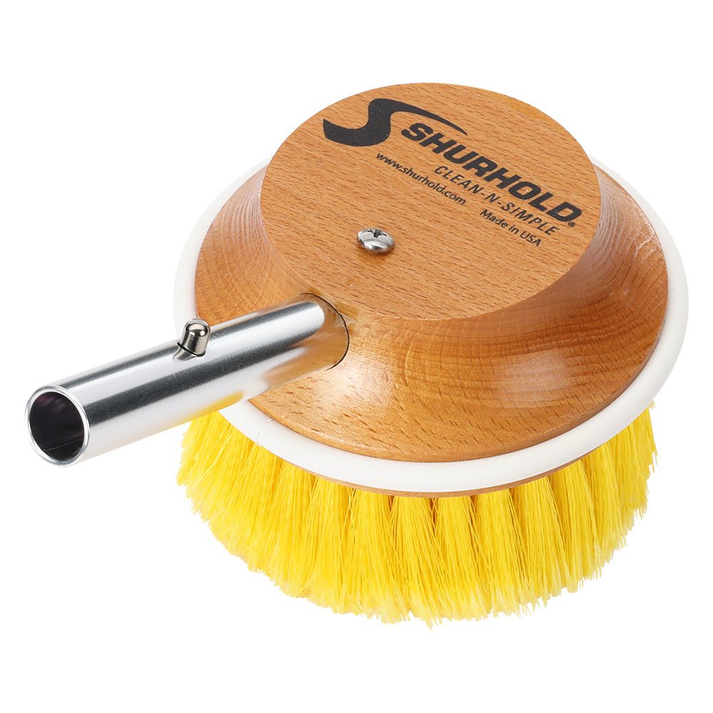 Shurhold 5 in. Round Soft Polystyrene Brush for Windows, Hulls, and Wheels