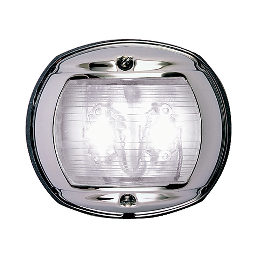Perko LED Stern Navigation Light, White, 12V, Chrome-Plated Housing