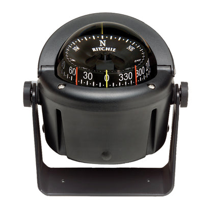 Ritchie Helmsman HB-741 Bracket Mount Compass, 3 3/4" CombiDial, Green NiteVu