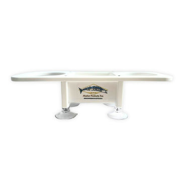 Deep Blue Marine Double Drink Holder with Center Storage, SB-2
