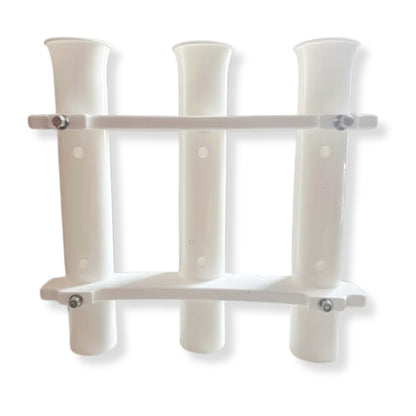 Deep Blue Marine RH-3 Poly Rod Holder, 3-Rod Capacity with Pliers & Knife Storage