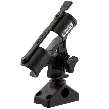 Scotty 265 Fly Rod Holder with 241 Side/Deck Mount, Adjustable