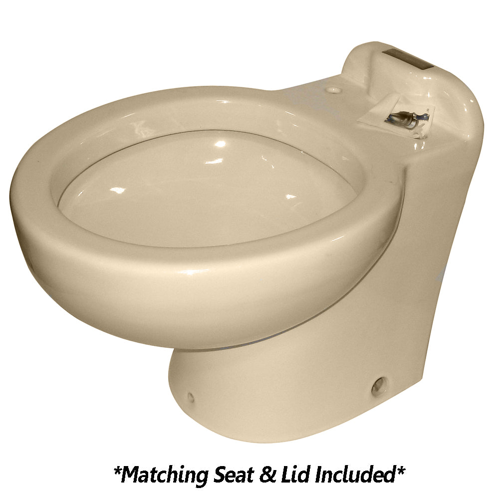 Raritan 220AHR01201 Marine Elegance Household Toilet, 12v