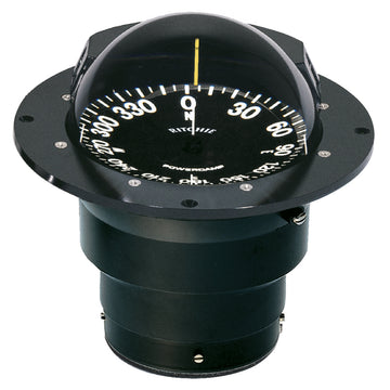 Ritchie FB-500 Globemaster Marine Compass, Flush Mount, 12V, 5" Dial