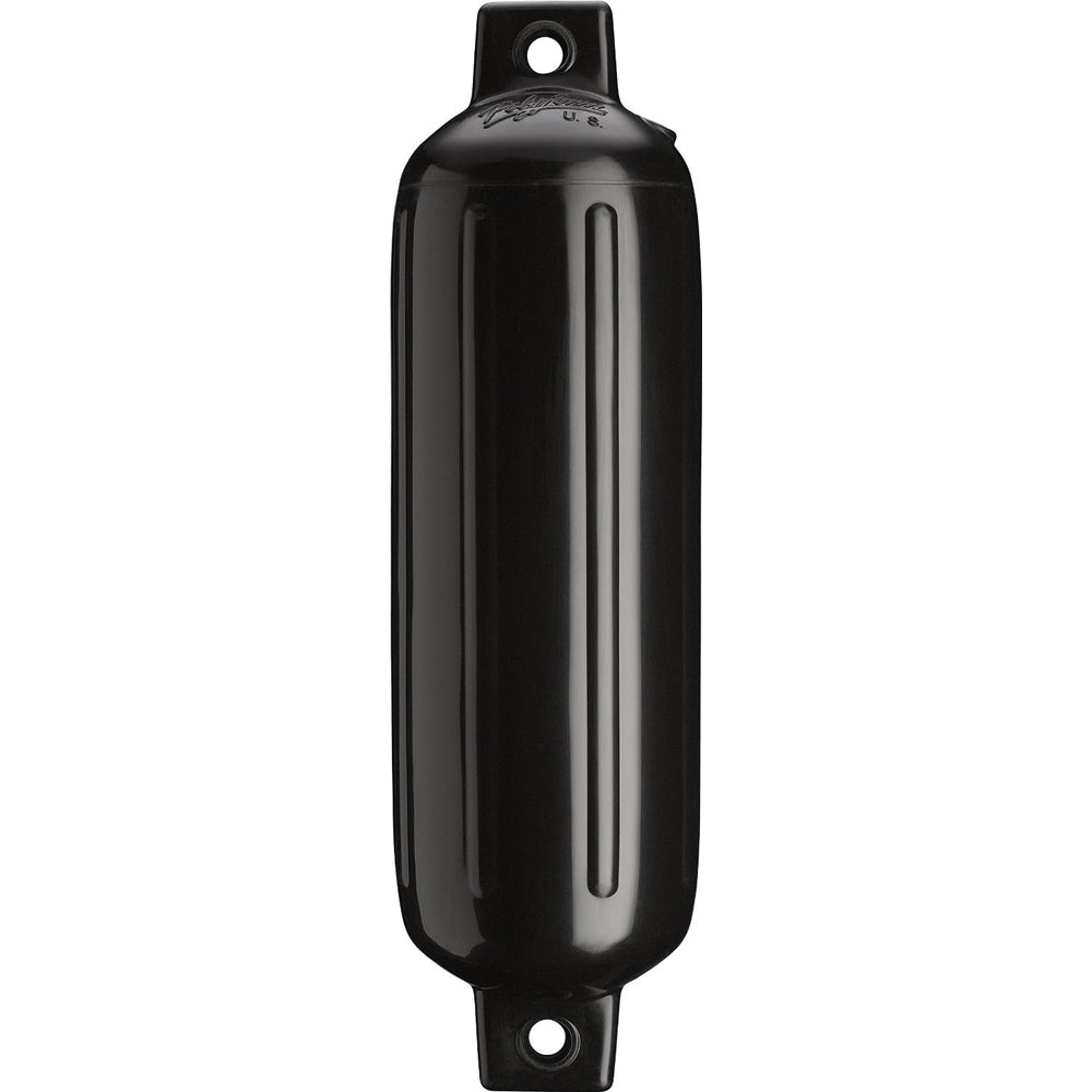Polyform G-1 BLACK Twin Eye Fender, 3.5" x 12.8"