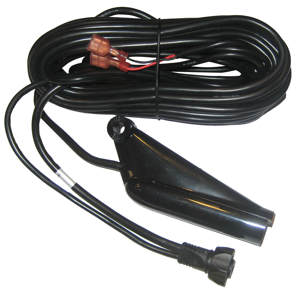 Lowrance DSI Transom-Mount Skimmer Transducer with Temperature, 20 ft. Cable
