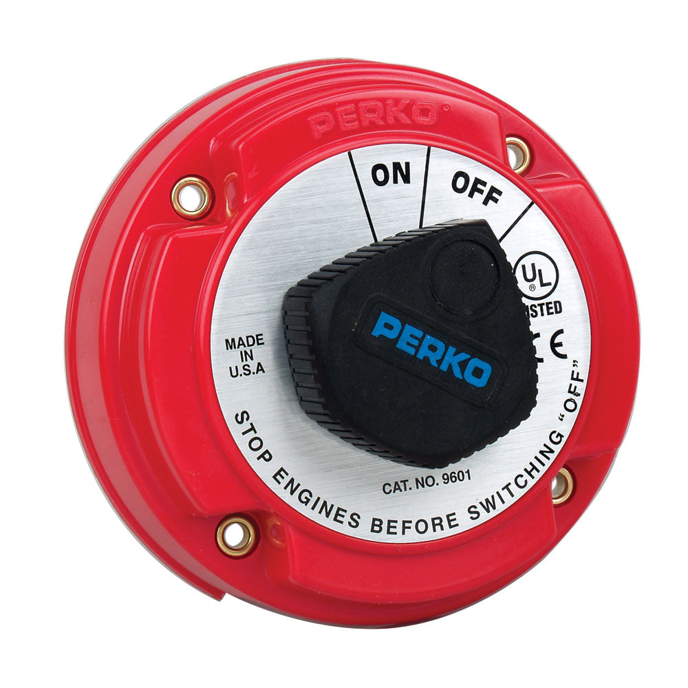 Perko Medium Duty Battery Disconnect Switch - On - Off - 250A Continuous