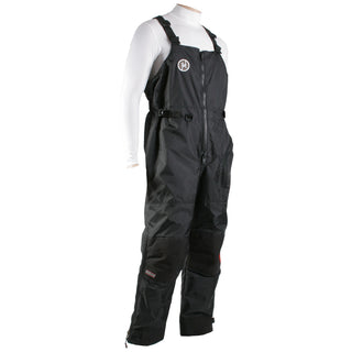 First Watch AP-1100 Flotation Bib Pants, Black, Large