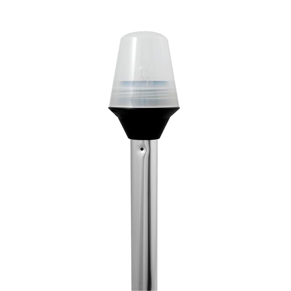 Attwood Frosted Globe All-Around Pole Light 36" 12V