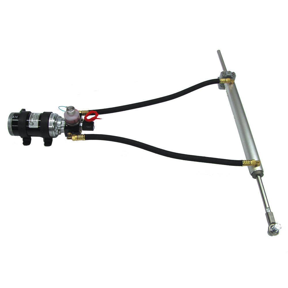 Octopus 12" Stroke Remote Hydraulic Linear Autopilot Drive, 12V