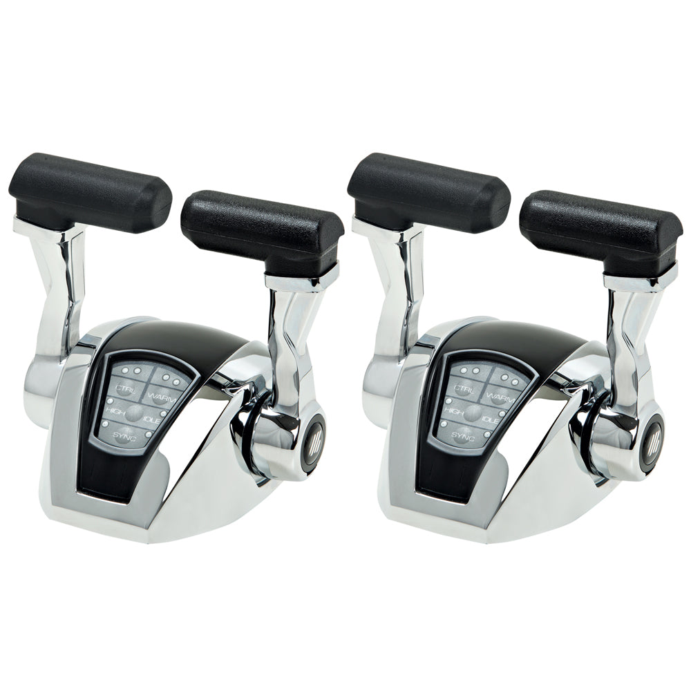 Uflex Power A Mark II MM22 Dual Engine Electronic Control Package, Mech Throttle