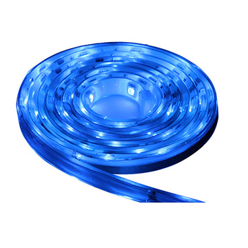 Lunasea Lighting Waterproof IP68 LED Strip Light, Blue, 2-Meter