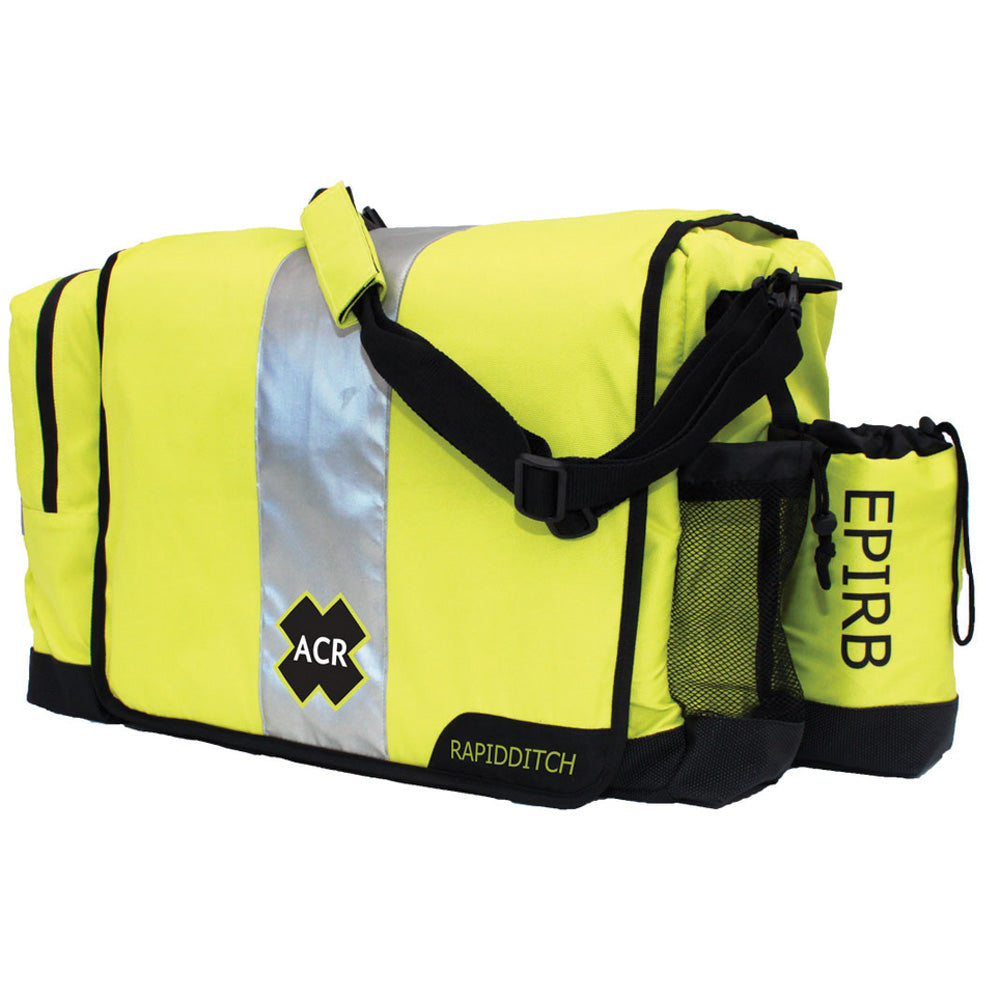 ACR Electronics RapidDitch Abandon Ship Survival Bag, High-Visibility Yellow