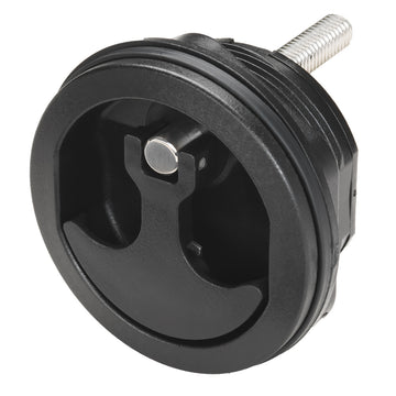 Whitecap Compression Handle, Nylon Black/Black, Non-Locking, 3-inch OD