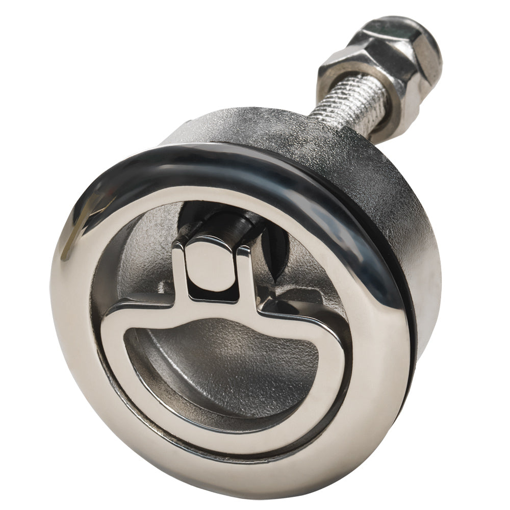 Whitecap Mini Compression Handle, 316 Stainless Steel, Non-Locking D-Style