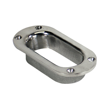 Whitecap 6223C Hawse Pipe, 316 Stainless Steel, 1-1/2" x 3-3/4" – Marine Grade