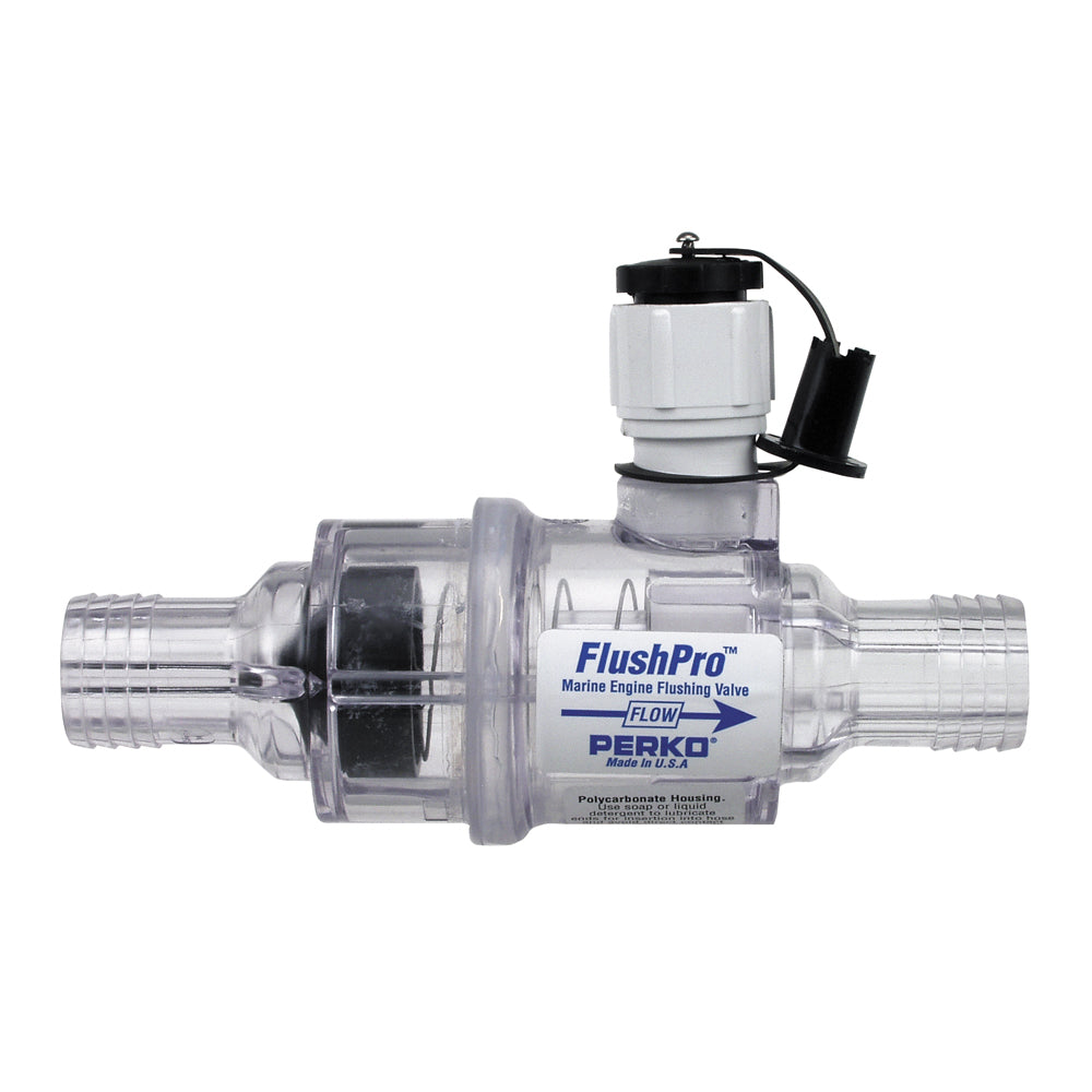 Perko FlushPro In-Line Engine Flushing Valve, 1-1/4" Hose – Made in USA