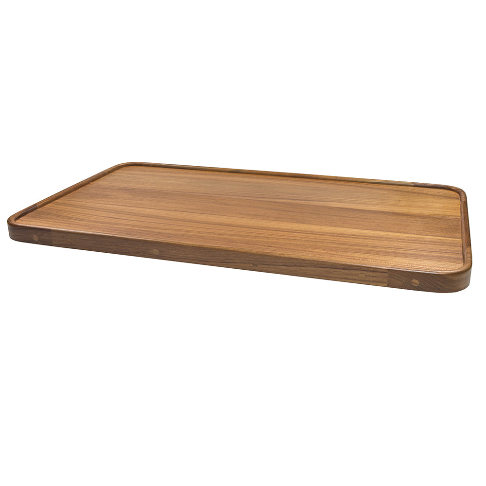 Whitecap Teak Rectangle Table Top, 16" x 28" – Solid Teak