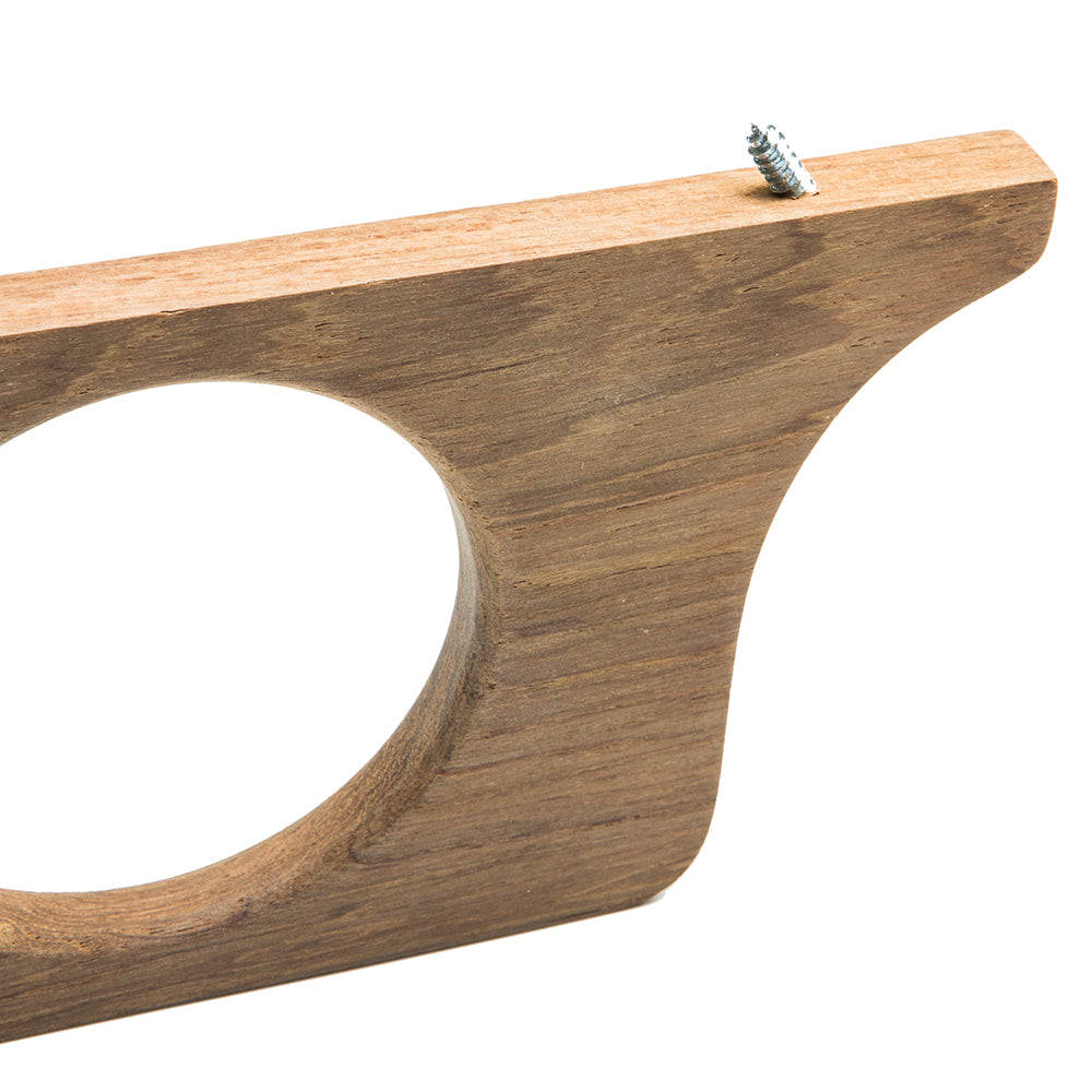 Whitecap Teak Chart Caddy, 24"H x 3-7/8"D, Surface Mount