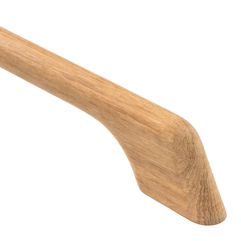 Whitecap Solid Teak One-Loop Handrail, 13"L – Marine Grade