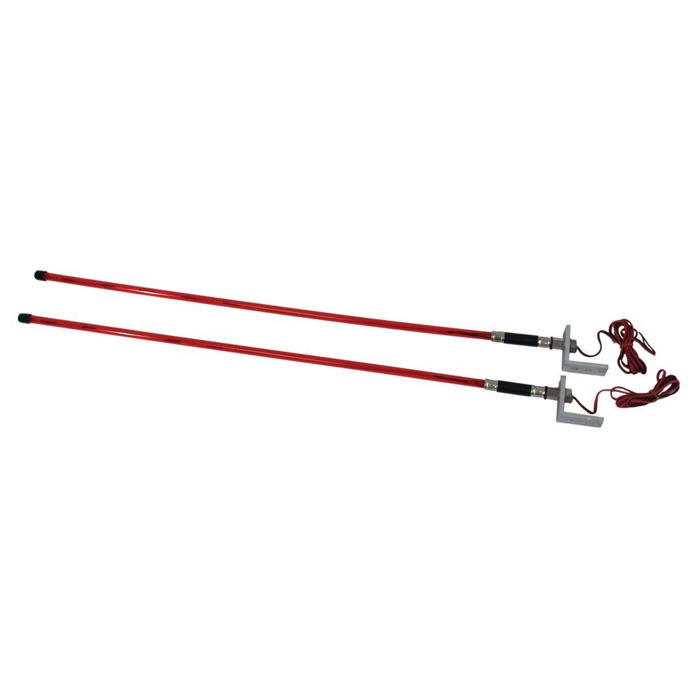 Attwood LED Lighted Trailer Guides, Pair – Enhanced Marine Visibility