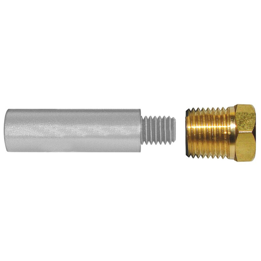 Tecnoseal E3 Pencil Zinc Anode w/ Brass Cap, US Mil Spec, Made in Italy
