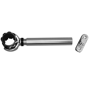 Rupp Marine Threaded Antenna Support with 6" Pipe Mount & 1.5" Collar