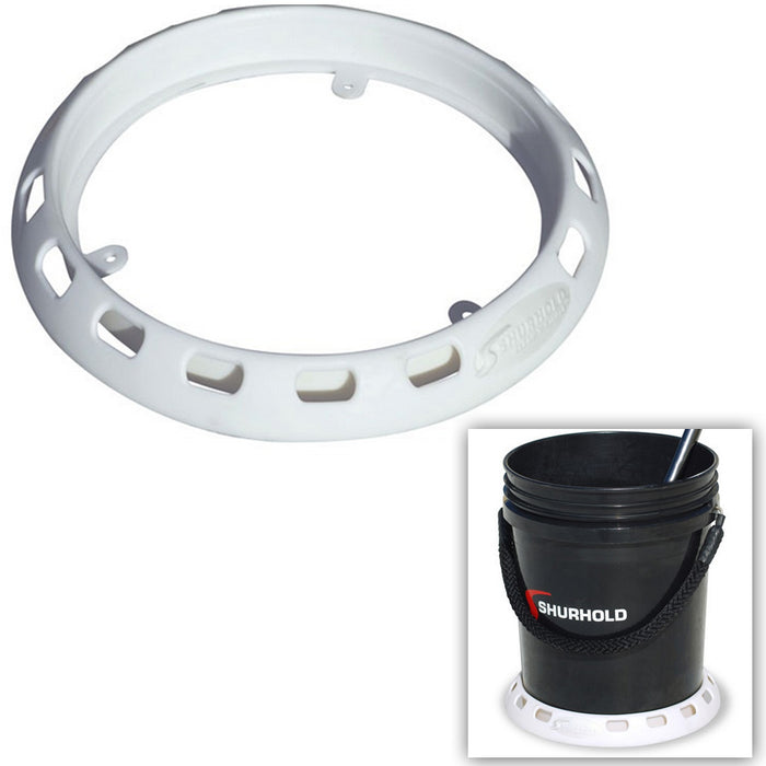 Shurhold Bucket Base, Non-Skid & UV Resistant for 3.5-5 Gallon Pails