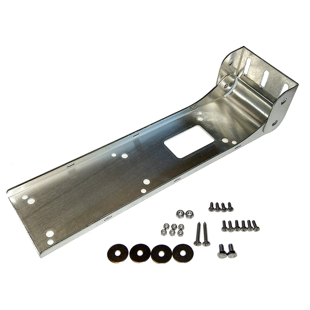 Lowrance LSS-2 HD Skimmer Transducer Mounting Bracket, Stainless Steel, 000-10874-001