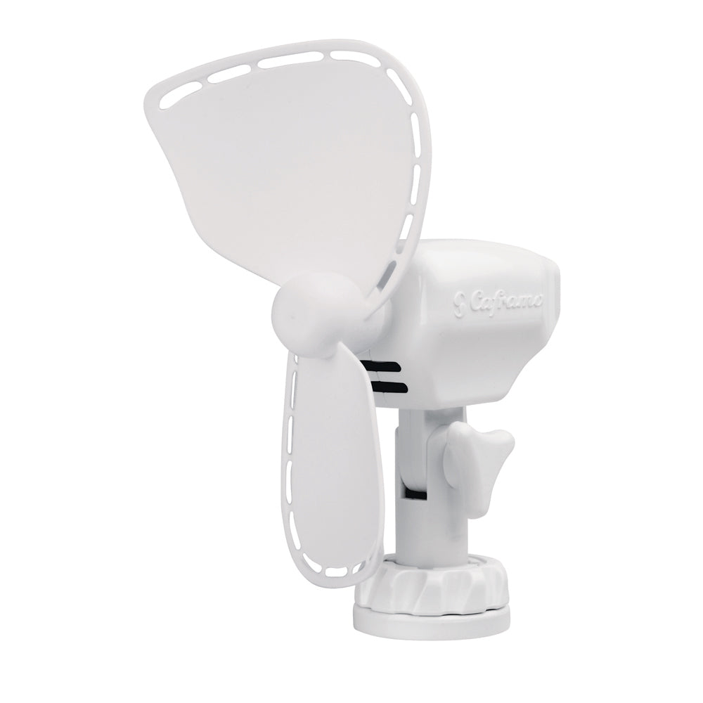 SEEKR by Caframo Ultimate 757 Fan, 12V 2-Speed 7" Direct Wire - White