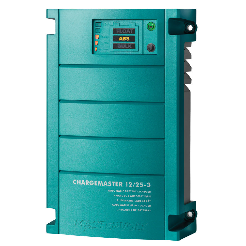 Mastervolt ChargeMaster 12/25-3 Battery Charger, 3-Bank 12V/25A