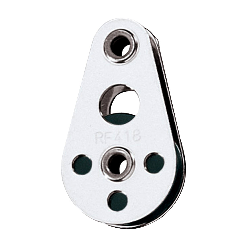 Ronstan RF418 Wire Block, 25mm Nylatron Sheave, 900kg Breaking Load